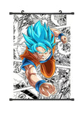 ANIMANGA Anime Poster - SS Blue Goku Fight