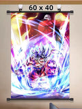 ANIMANGA Anime Poster - Ultra Instinct Goku Fight Jiren