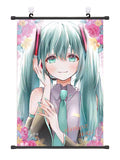 ANIMANGA Anime Poster - Hatsune Miku with Rose