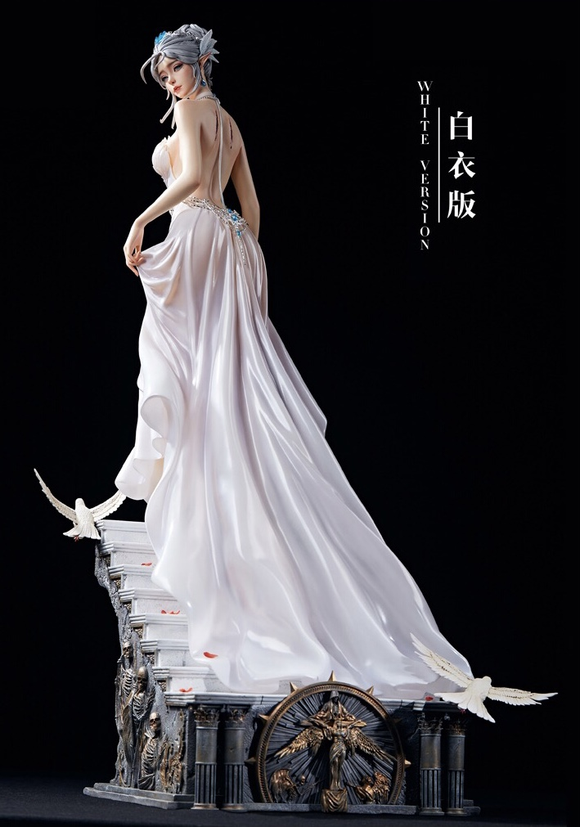 60cm 1/4 Princess Yan statue white dress version