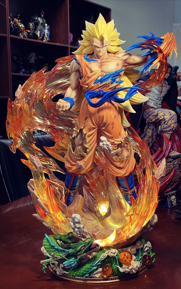 71cm 1/4 Super Saiyan 3 Goku statue