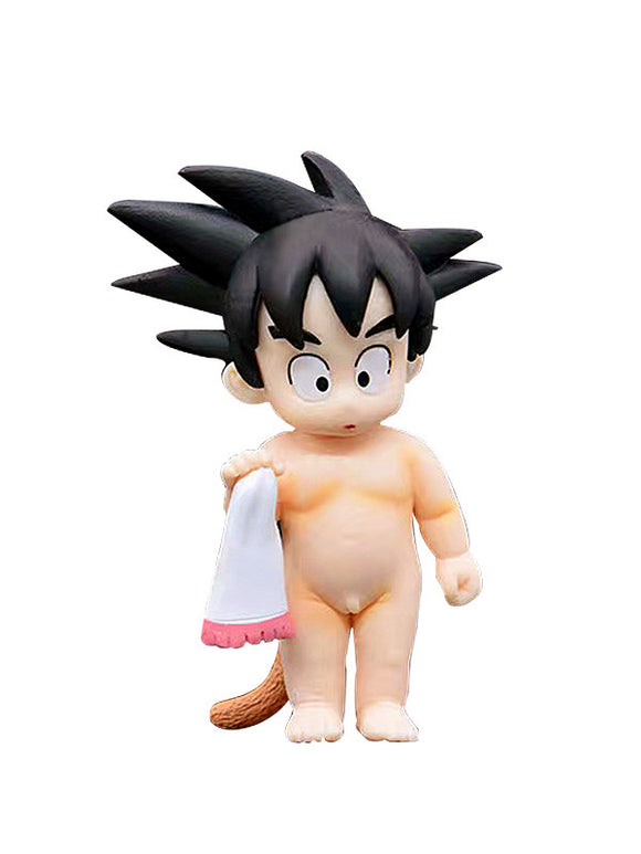 4 inch(1/12) Dragon Ball: Young Goku after Bath Figure