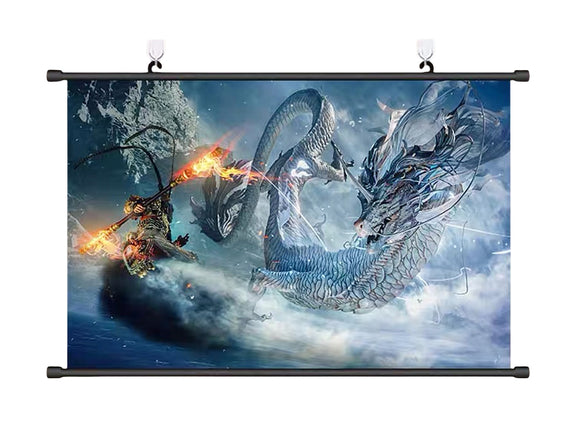 ANIMANGA Anime Poster - Black Myth: Wukong Fight Loong