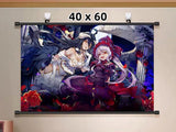ANIMANGA Anime Poster - Albedo & Shalltear