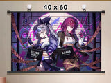 ANIMANGA Anime Poster - Star Rail Silver Wolf & Kafka