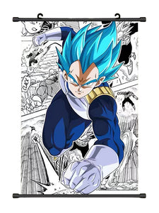 ANIMANGA Anime Poster - SS Blue Vegeta Fight
