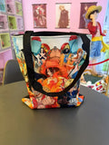 Waterproof Oxford Tote Bag with Flocking Print - One Piece Reunion