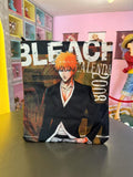 Waterproof Oxford Tote Bag with Flocking Print - Bleach Ichigo Kurosaki