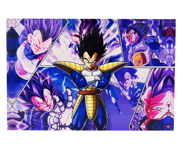 3D Anime Acrylic Block - Dragon Ball: Vegeta