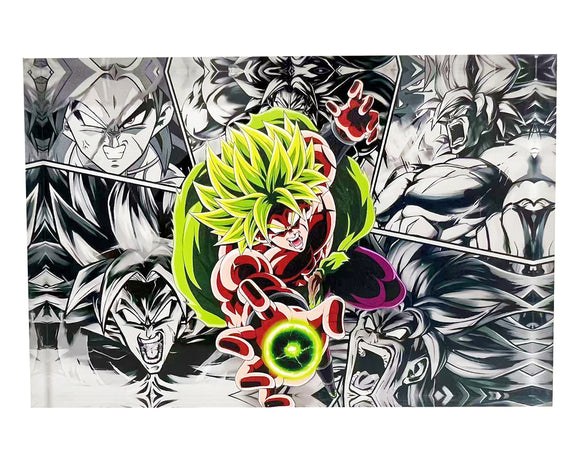 3D Anime Acrylic Block - Dragon Ball: Super Broly