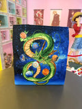 Waterproof Oxford Tote Bag with Flocking Print - Dragon Ball Shenron