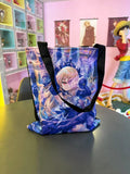 Waterproof Oxford Tote Bag with Flocking Print - Genshin Impact Fischl