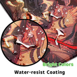 Ultra-Thin Smooth Water-Resistant Mouse Pad (21cm × 26cm)