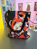 Waterproof Oxford Tote Bag with Flocking Print - Genshin Impact Klee