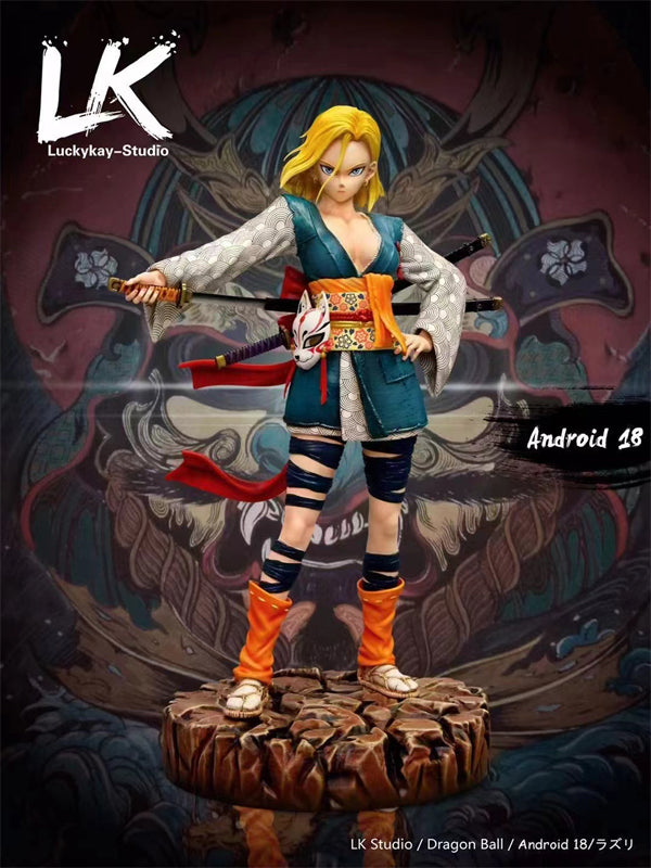 たろう様 12 inch(1/6) Dragon Ball: Samurai Android 18 Figure – animanga.co.za