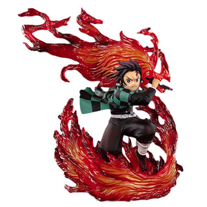 8 inch Demon Slayer: Tanjiro Kamado Hinokami Kagura Figure